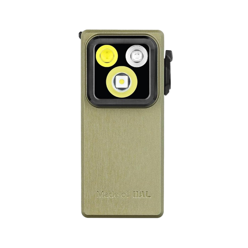 Olight Oclip Ultra Light Flashlights in Green Color