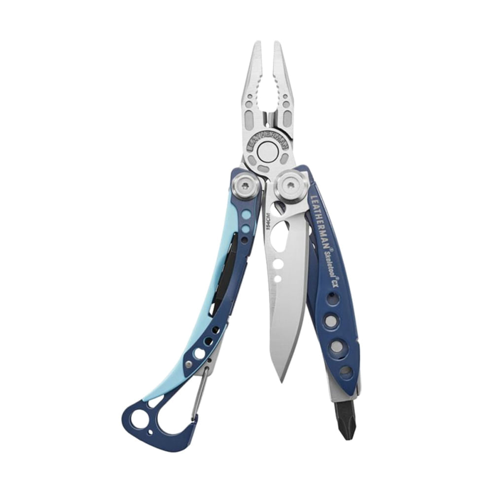 Leatherman Skeletool Cx Nighshade Multi-Tools in Blue Color