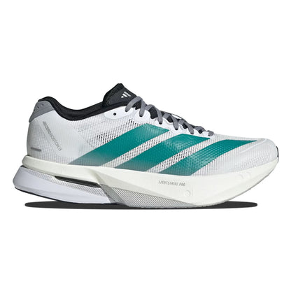 Adidas Womens Adizero Boston 13 Running Shoes in White Color