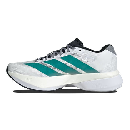 Adidas Womens Adizero Boston 13 Running Shoes in White Color