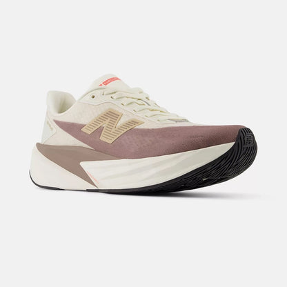 New Balance Womens FuelCell Rebel V5 Running Shoes in White Color