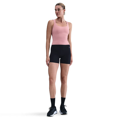 Nike Womens Zenvy Hw 5In Biker Sho Shorts in Black Color