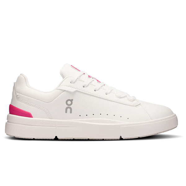 ON Womens The Roger Advantage Shoes | WHITE/PINK – Paragon Sports