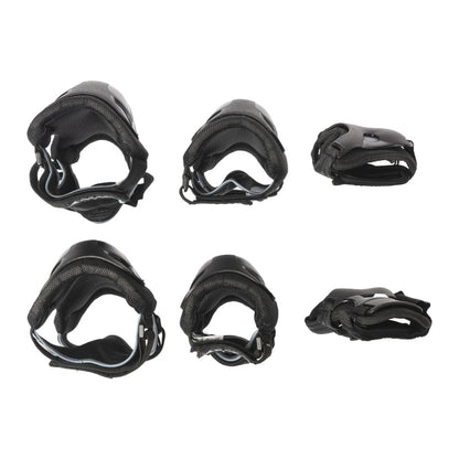 Rollerblade Unisex Skate Gear 3Pk Skateboarding Pads in Black Color