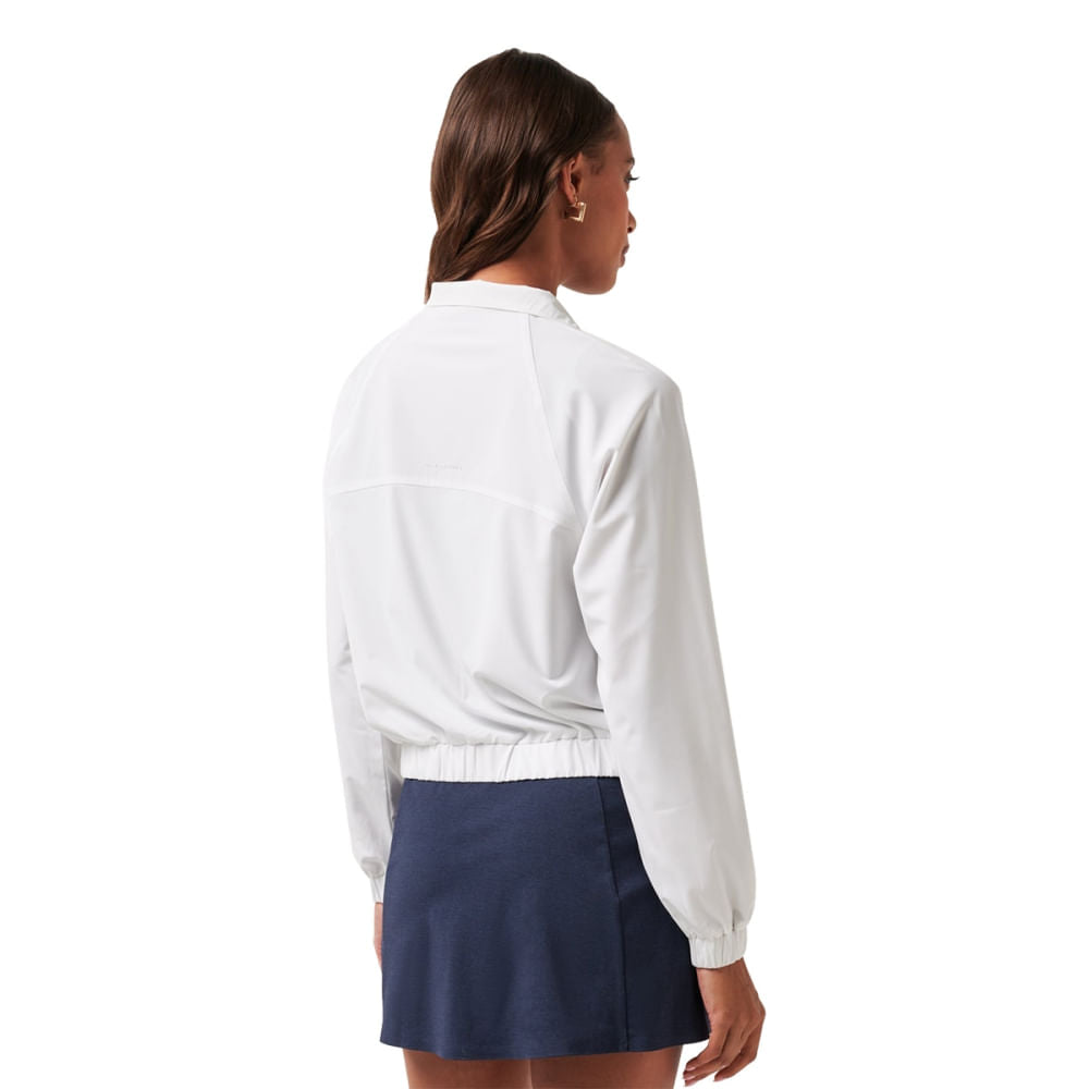 Travis Matthew Womens Travel Day Zip-Ups in White Color