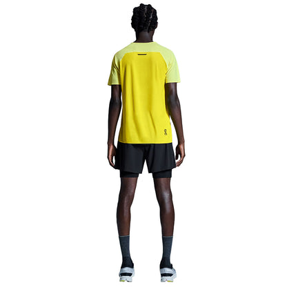 On Mens 5In Perf 2In1 Shorts in Black Color