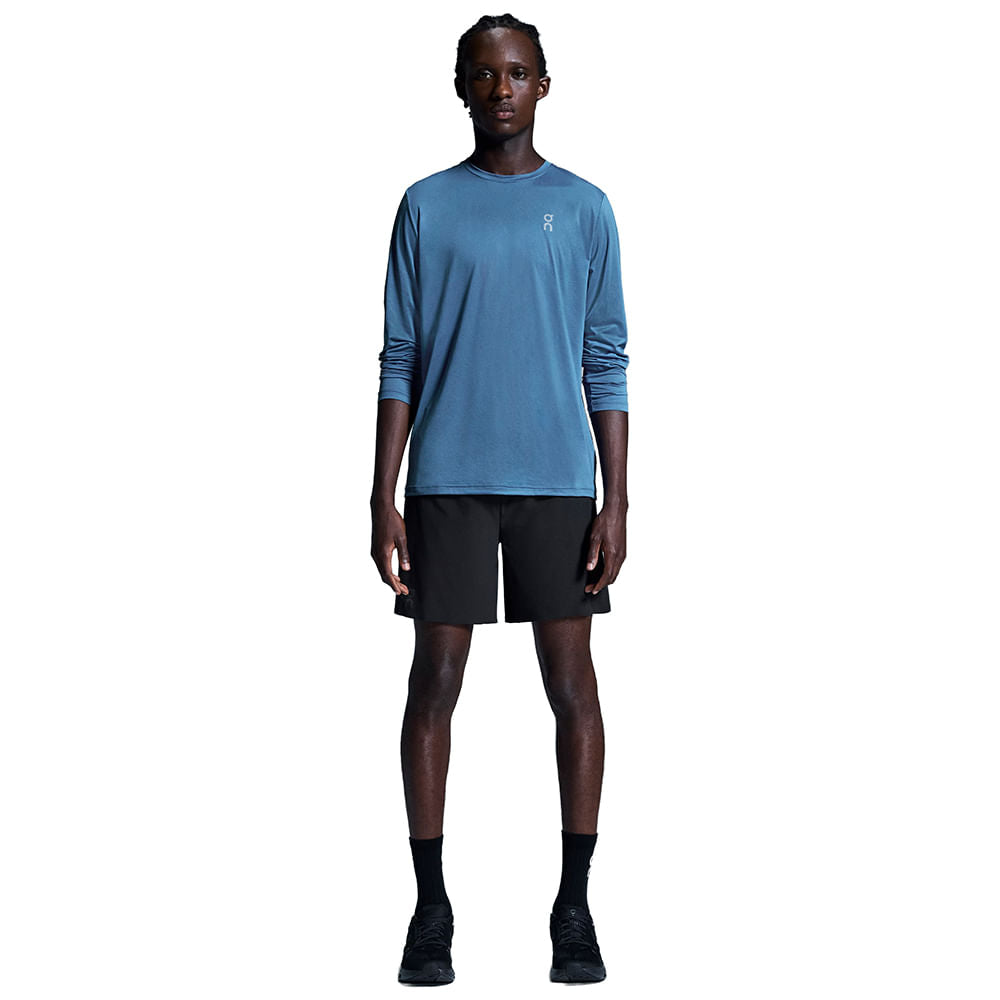 On Mens 7In Performance Shorts in Black Color