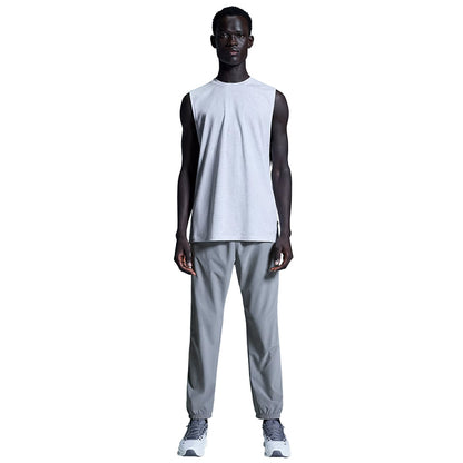 On Mens Focus Tank Tops in Grey Color