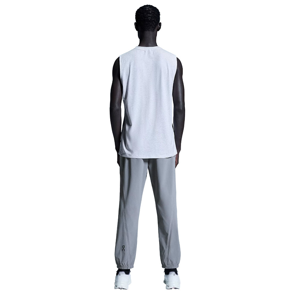 On Mens Focus Tank Tops in Grey Color