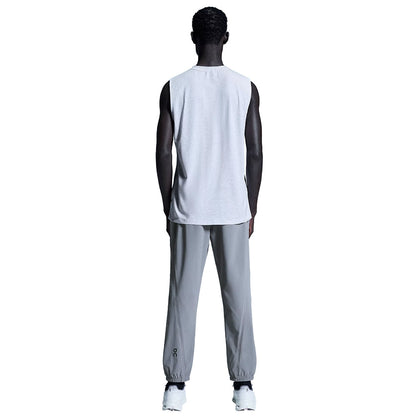 On Mens Focus Tank Tops in Grey Color