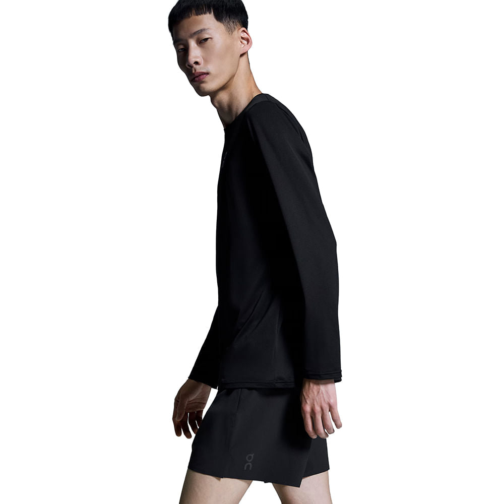 On Mens 5In Performance Shorts in Black Color