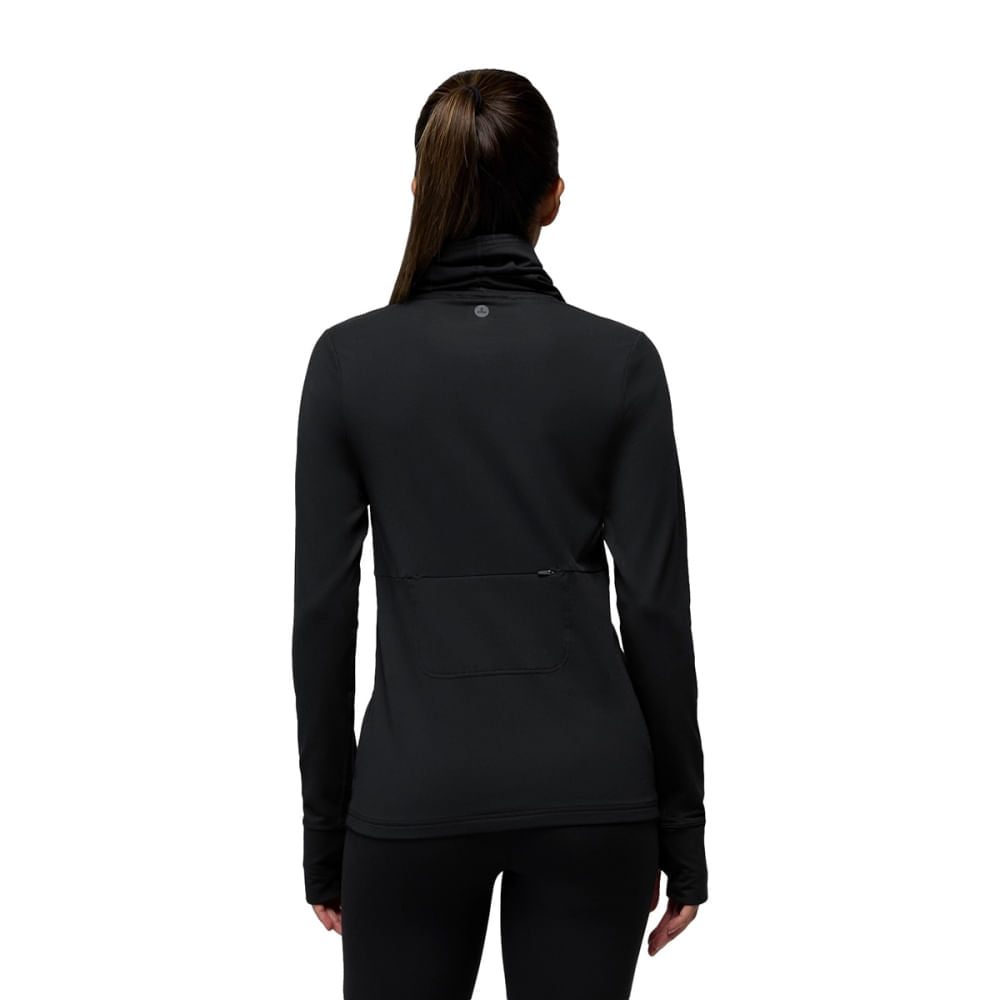 Prana Womens Ice Flow Long Sleeve Tights in Black Color