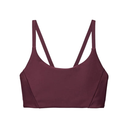 SCULPT SCOOP BRA | DEEP VINO