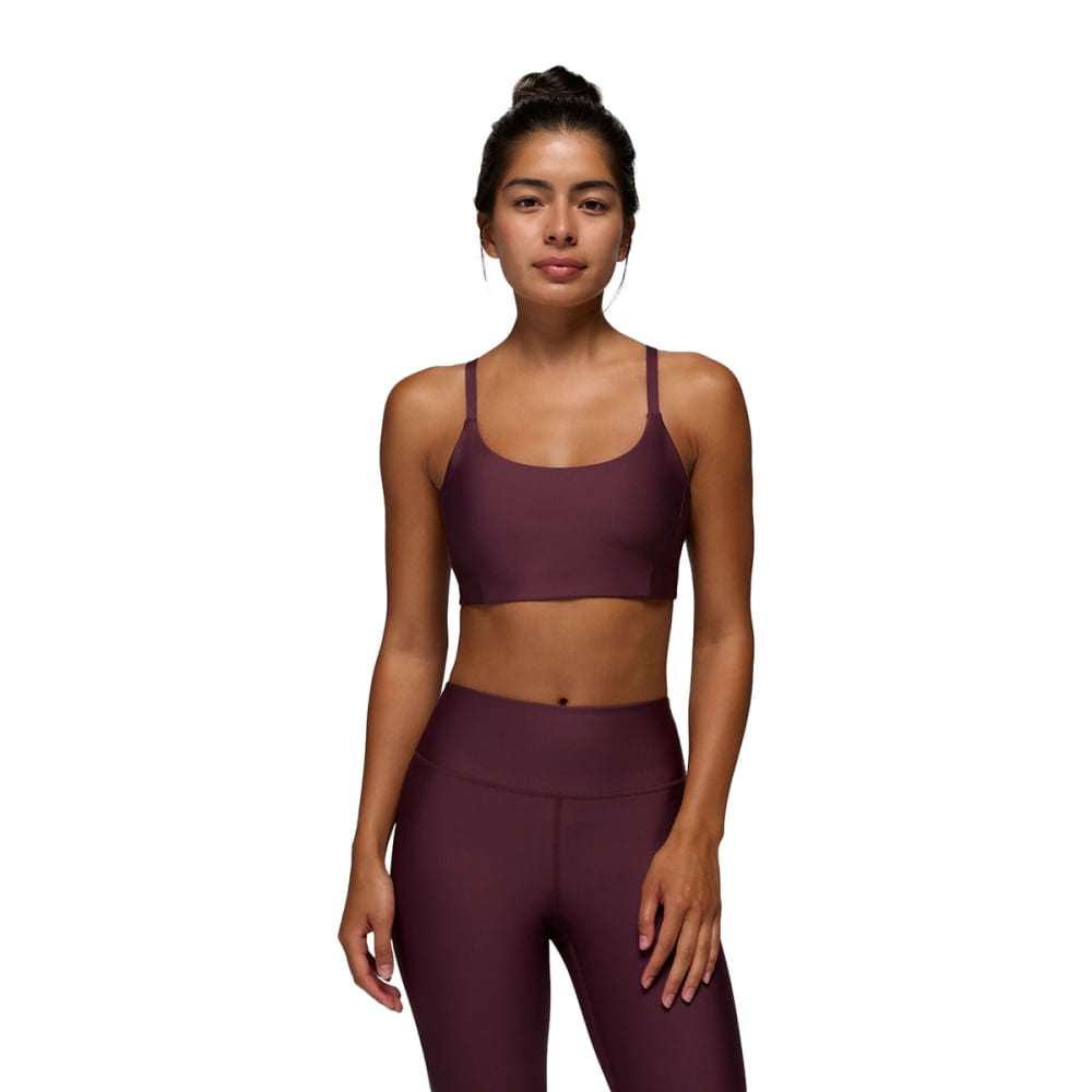 SCULPT SCOOP BRA | DEEP VINO
