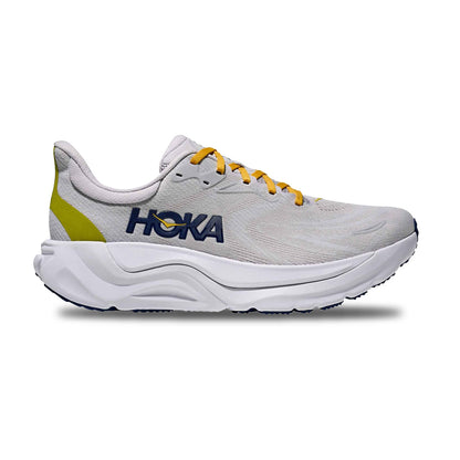 Hoka Mens Arahi 8 Running Shoes in White Color