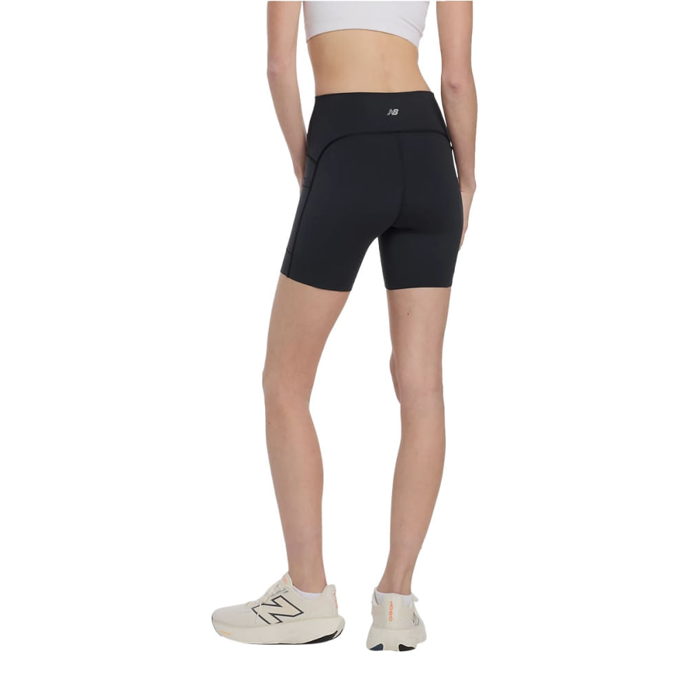 W SLEEK PCKT HR SHORT 6I | BK-BLACK