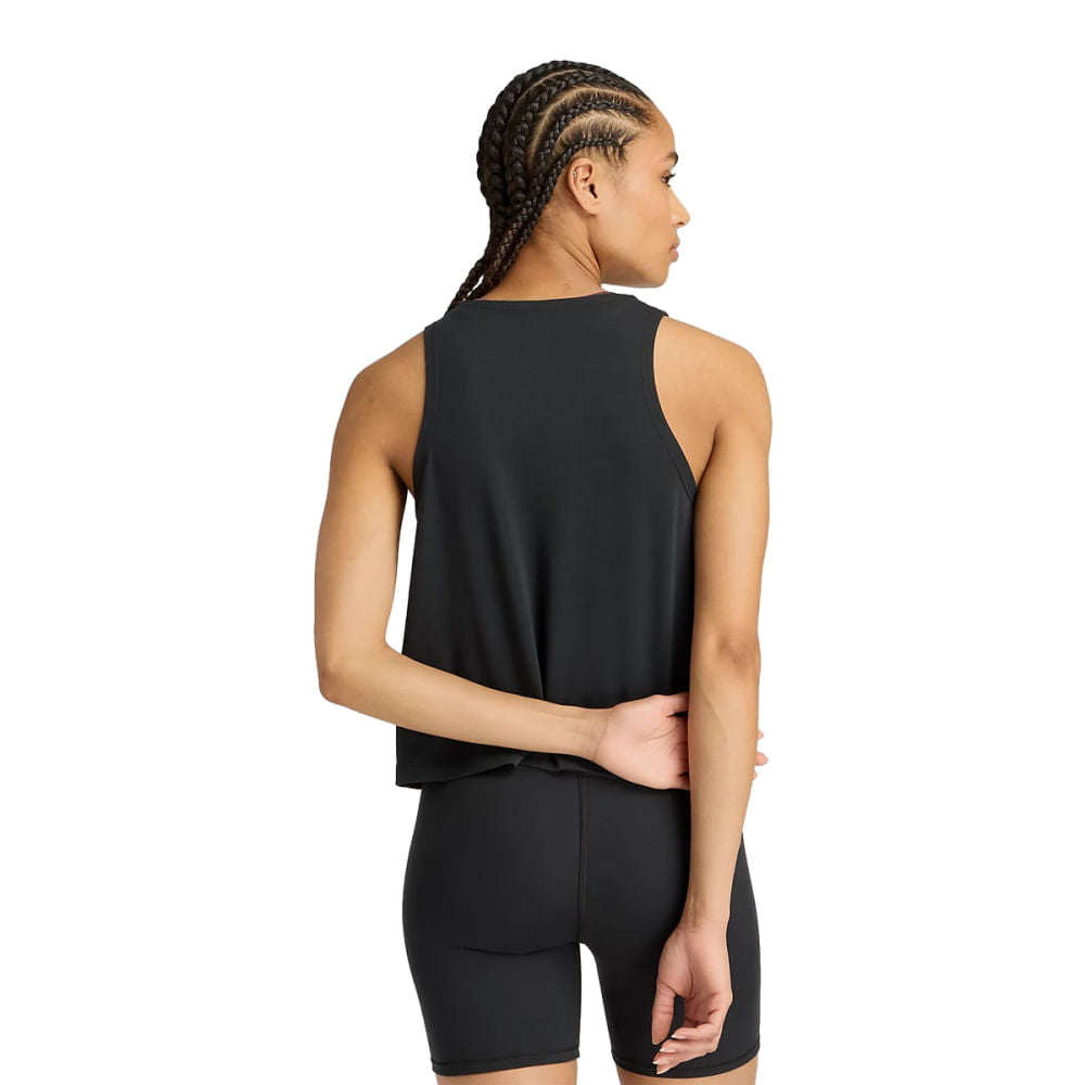 W DRAPEY TANK | BK-BLACK
