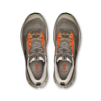 On Mens Cloudsurfer Trail 2 Trail Running Shoes in Black Color