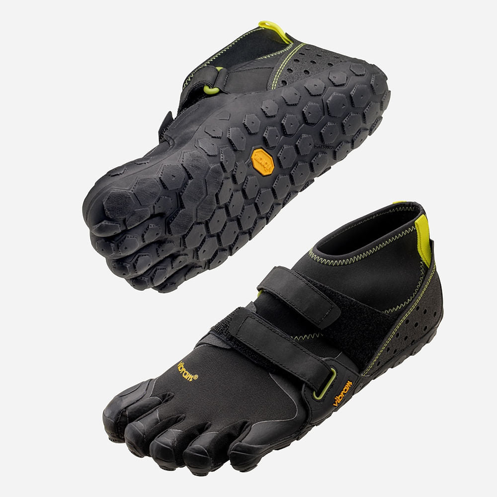Vibram Fivefingers Unisex Scramkey Trail Shoes in Black Color