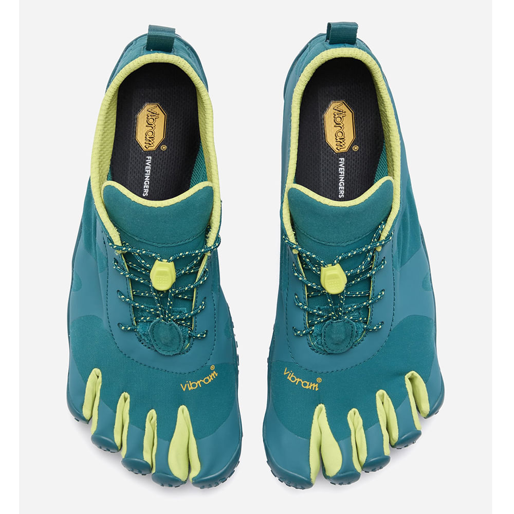 Vibram Fivefingers Womens V-Alpha Trail Shoes in Blue Color