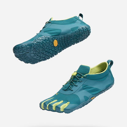 Vibram Fivefingers Womens V-Alpha Trail Shoes in Blue Color