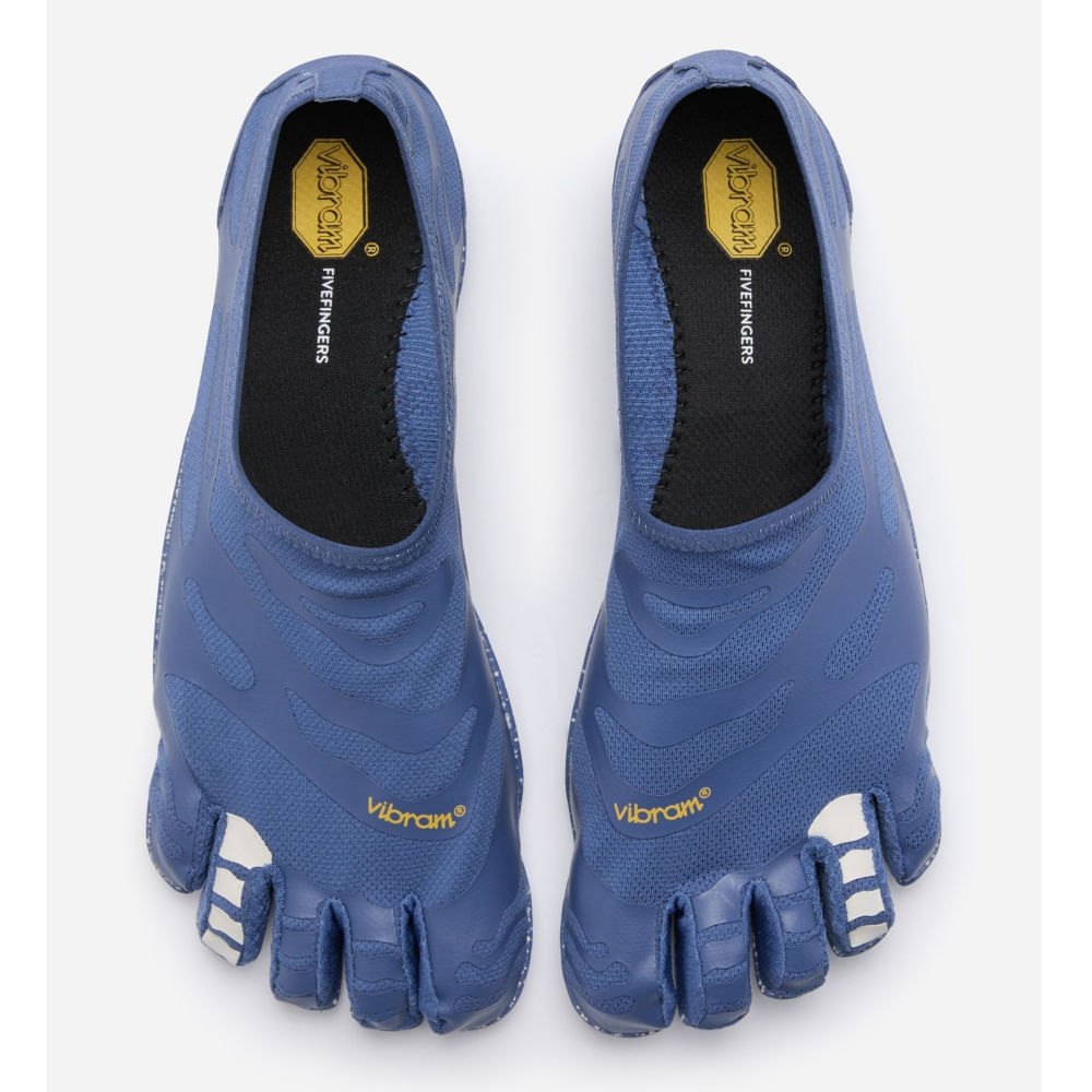 Vibram Fivefingers Mens Graspifier Barefoot Shoes in Blue Color