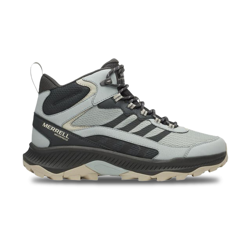 Merrell Mens Speed Strike 2 Mid Waterproof Boots | CALCITE