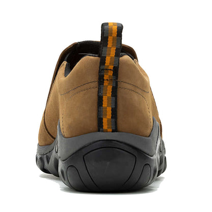 Merrell Mens Jungle Moc Nubuck Slides in Brown Color