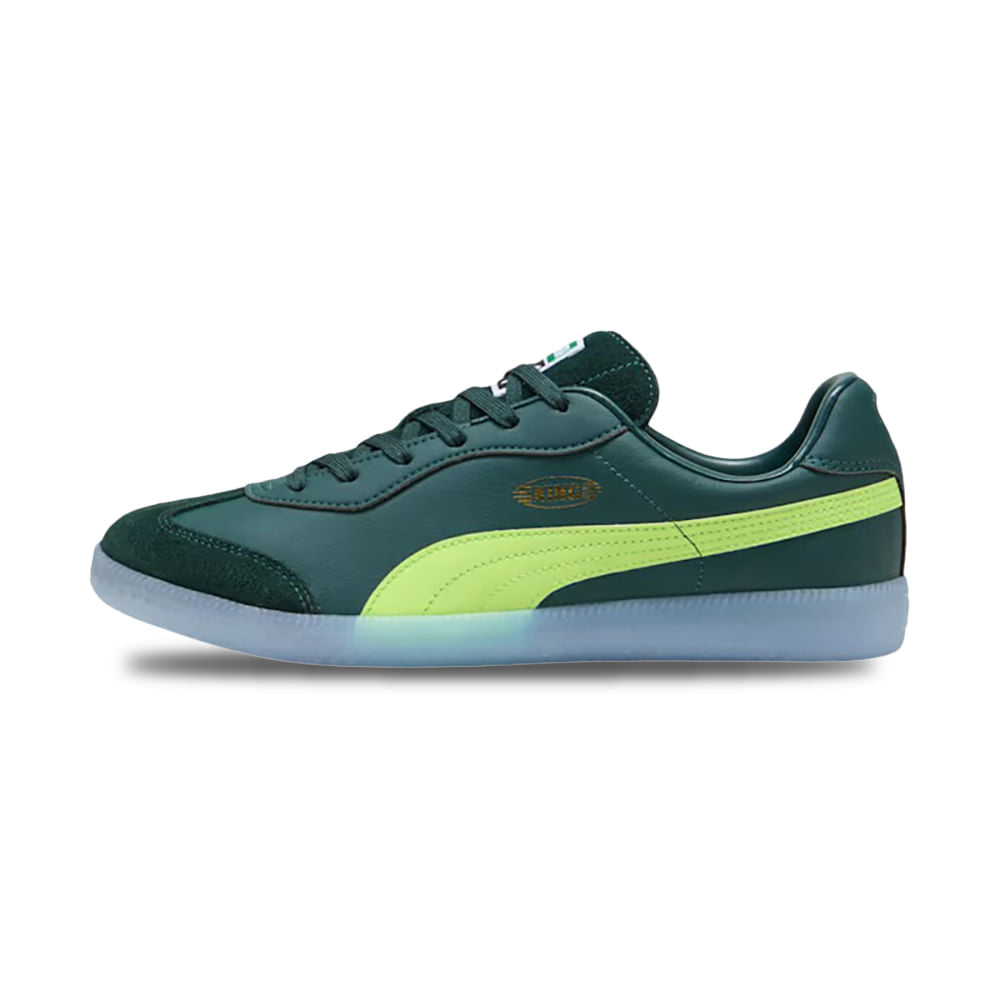 Puma Unisex King 21 It Soccer Cleats in Green Color