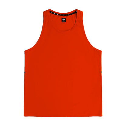 Ciele Athletics Mens Fst Singlet Tops in Orange Color