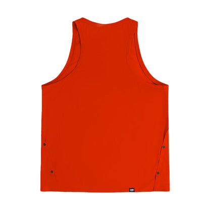 Ciele Athletics Mens Fst Singlet Tops in Orange Color