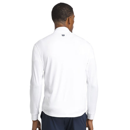 Wilson Mens Everyday Performance H Pullover in White Color