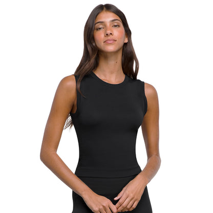 Wilson Womens Pro Seamless Tank Tops in Black Color