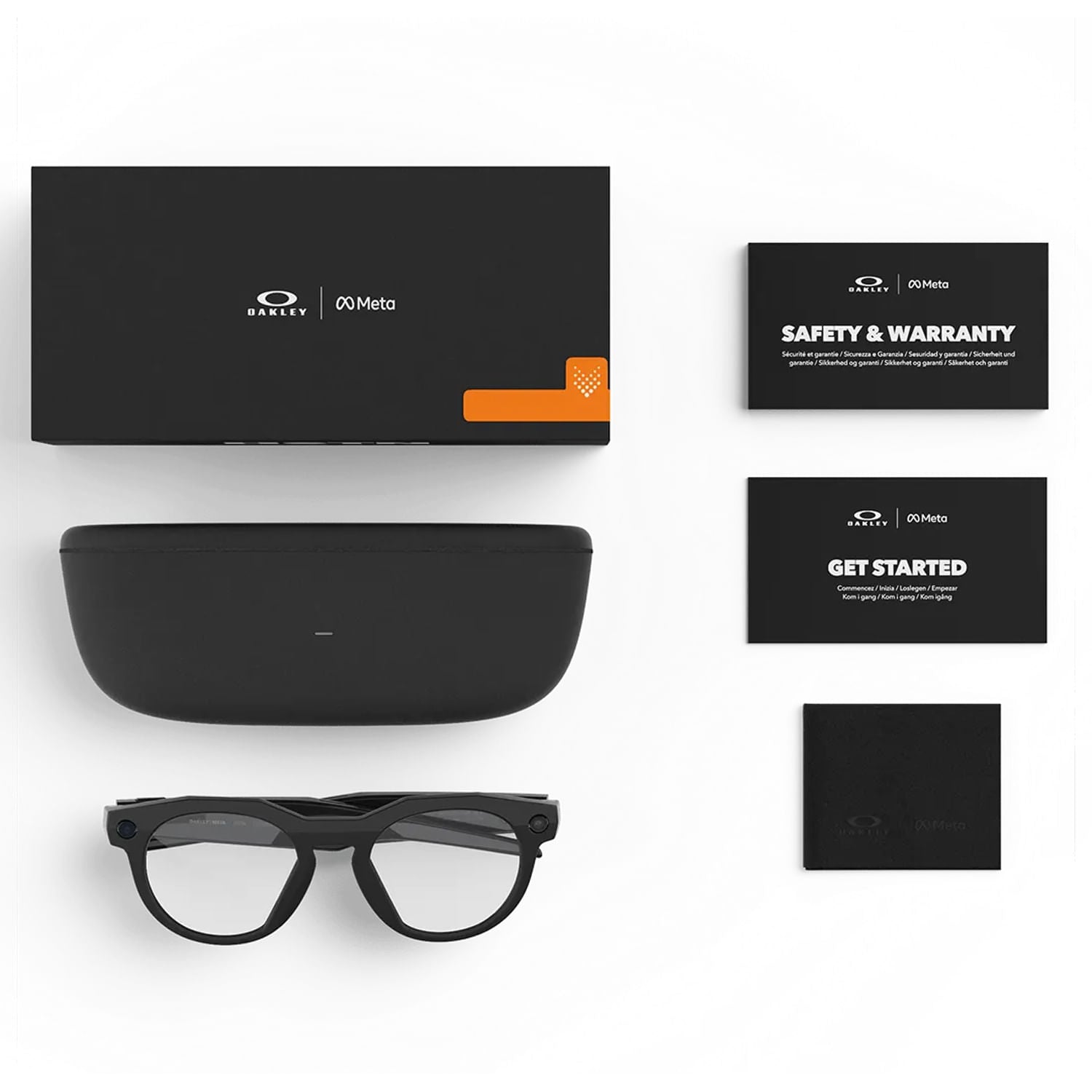 META HSTN BLACK | CLEAR BLUE