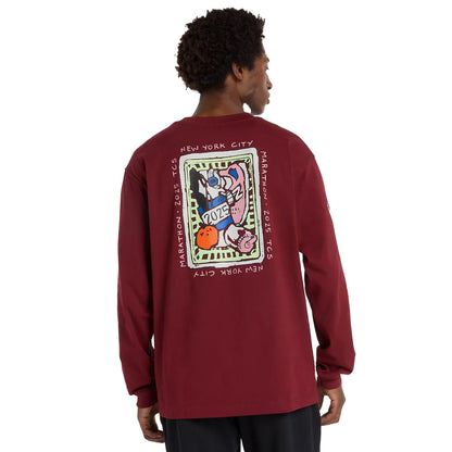 NYC MAR PRE BACK LOGO LS | RED-MHB