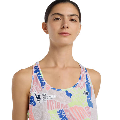 NYC MAR PRINTED ATH TANK | PRINT/PATT
