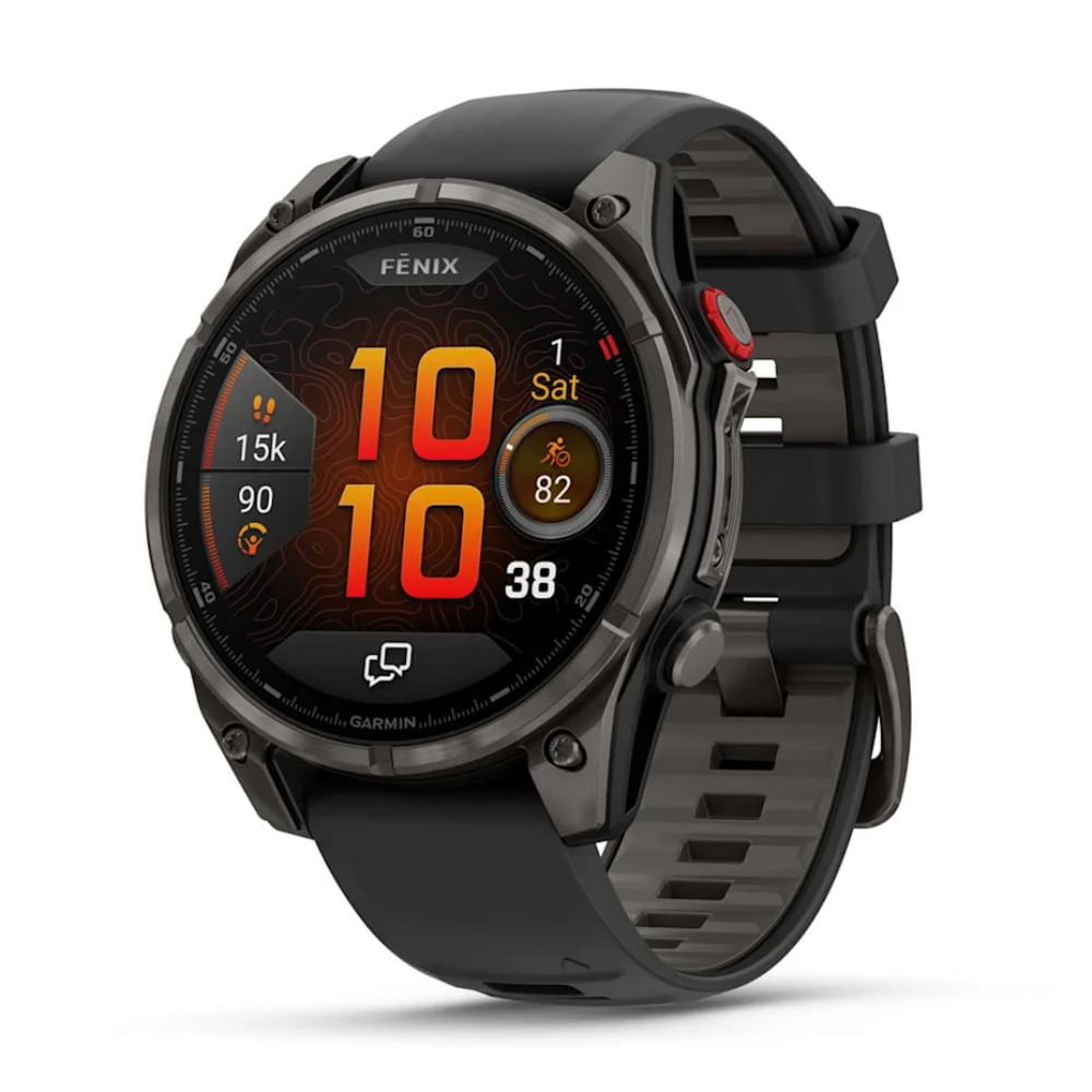 Garmin Fenix 8 - 47Mm Amoled Smart Watch W/ Sapphire Crystal Lens