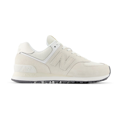 New Balance Womens 574 Sneakers in White Color