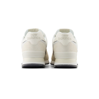 New Balance Womens 574 Sneakers in White Color