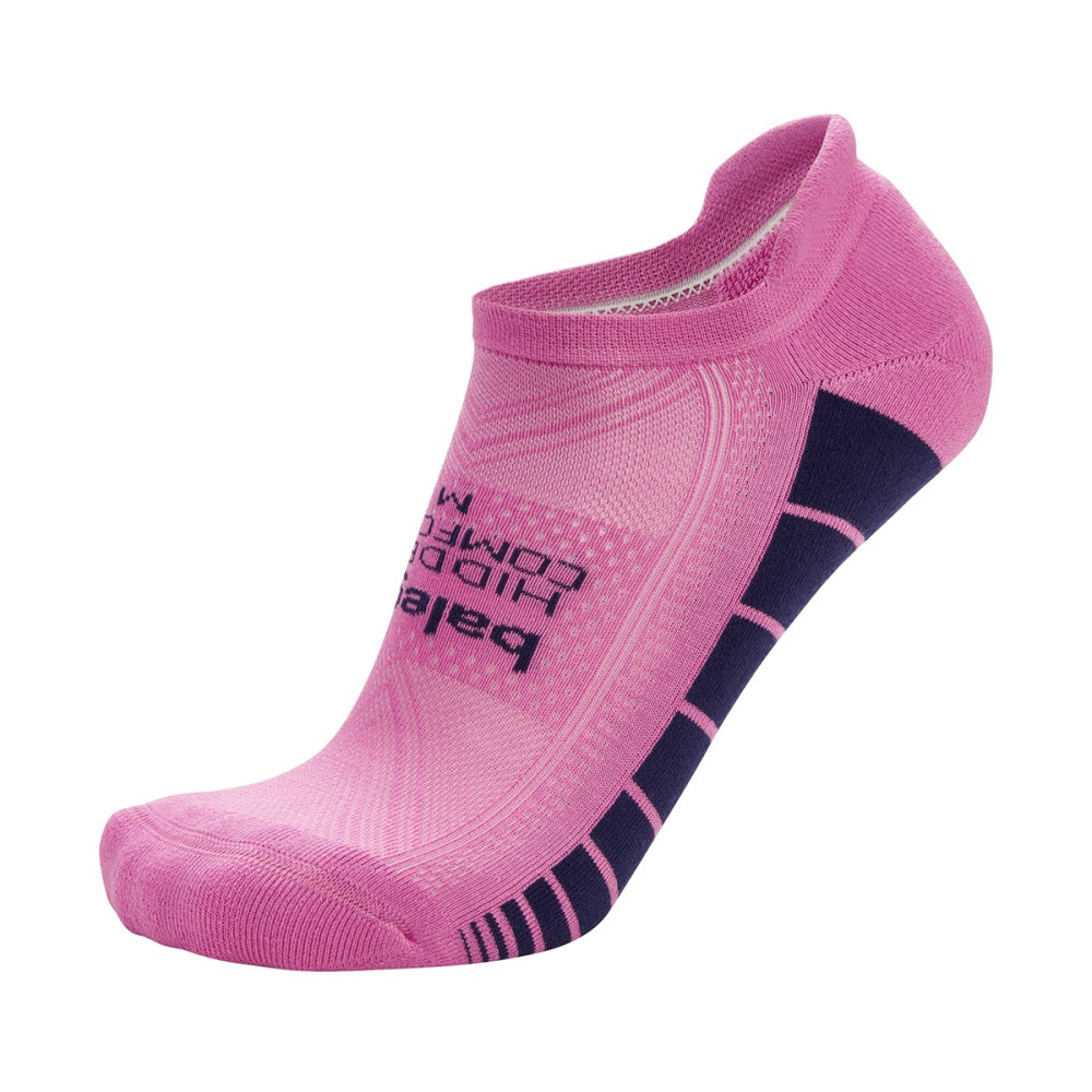 Balega Unisex Hidden Comfort No Show S Socks in Pink Color