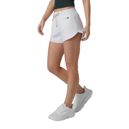 Vuori Womens Clementine 4In Short in White Color