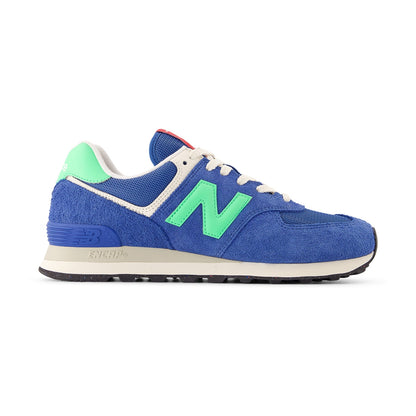 New Balance Unisex 574 Sneakers in Green Color