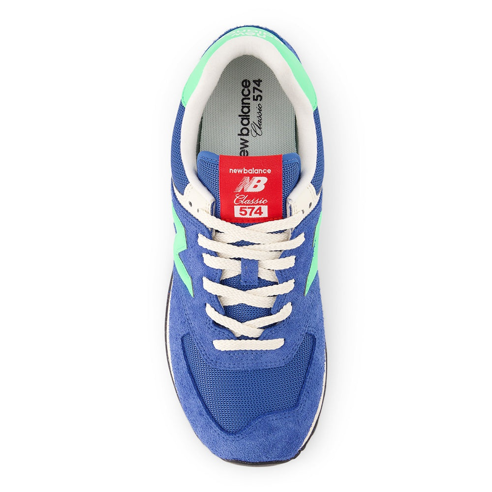 New Balance Unisex 574 Sneakers in Green Color