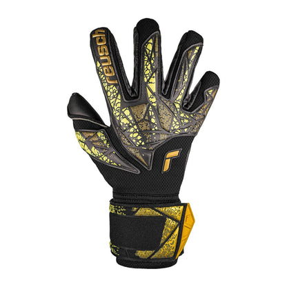 Continental Sports Supply Unisex Attrakt Duo Finger Soccer Gloves in Black Color