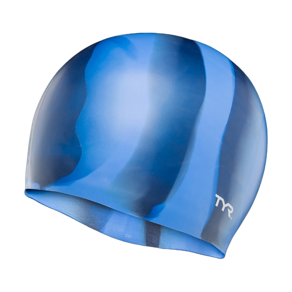 Tyr Multi Silicone Swimming Caps in Red Color