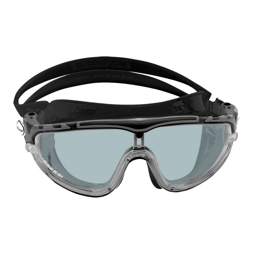 Cressi Unisex Skylight Goggle Swimming Goggles in Black Color
