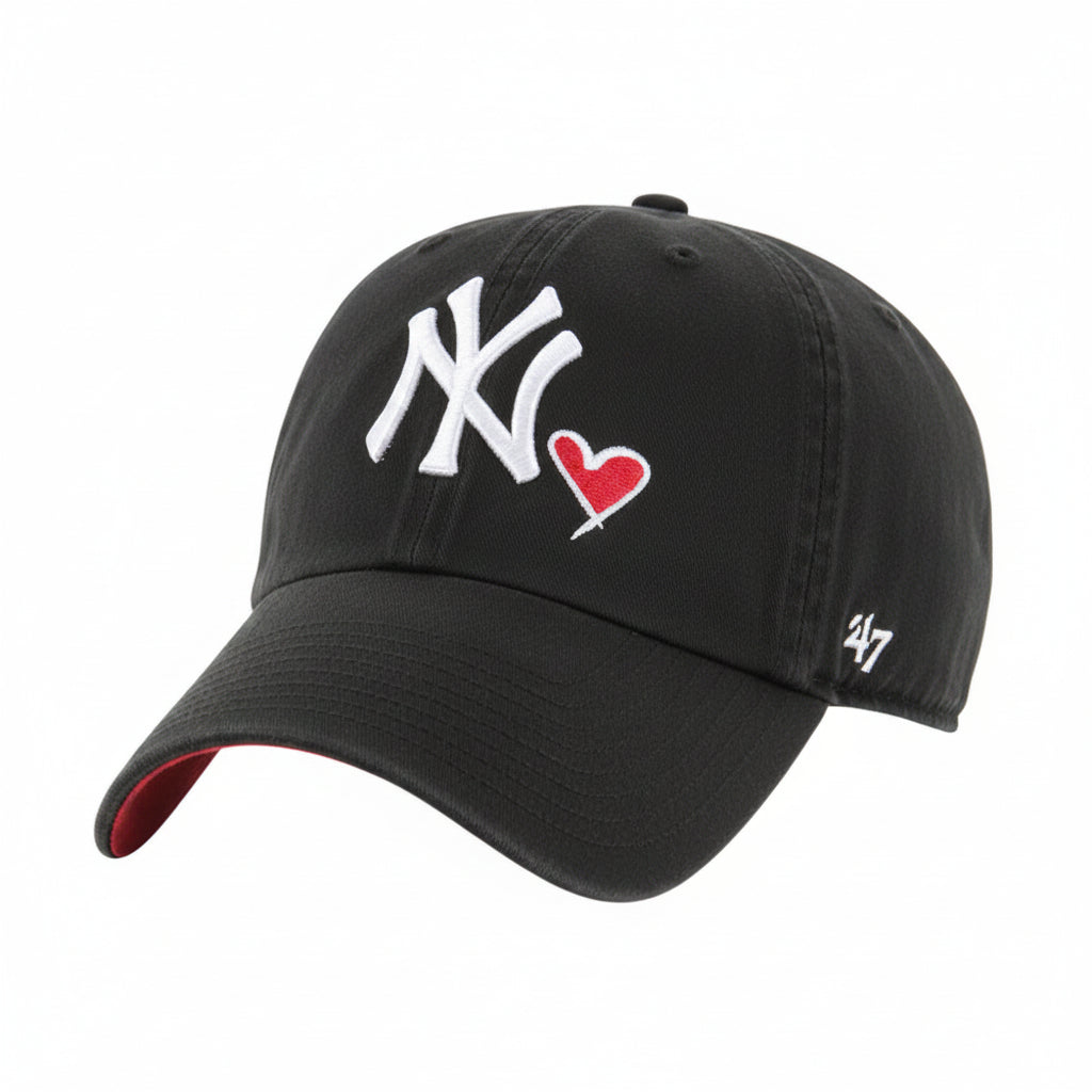 47 Brand Unisex New York Yankees Icon 47 Clean Up Hat | BLACK-BKA