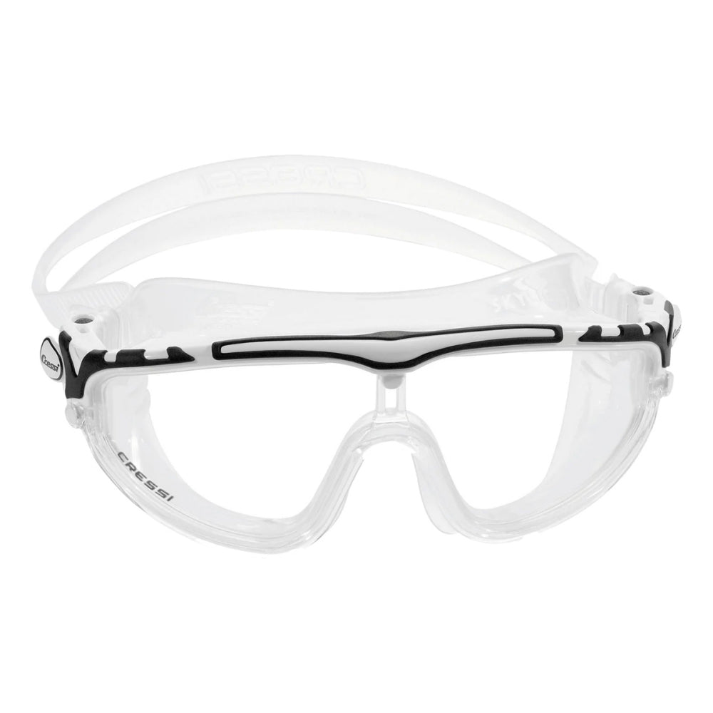 Cressi Unisex Skylight Goggle Swimming Goggles in Black Color