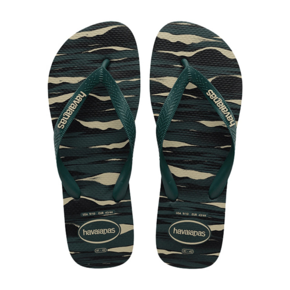 Havaianas Top Camo Flip-Flops in Green Color
