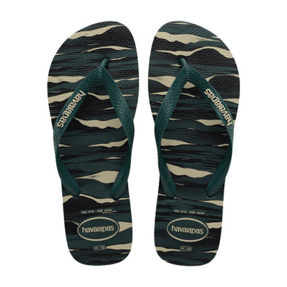 Havaianas Top Camo Flip-Flops in Green Color